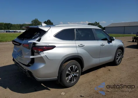 2024 Toyota Highlander Le из США, поврежденный, VIN 5TDKDRBH4RS541051